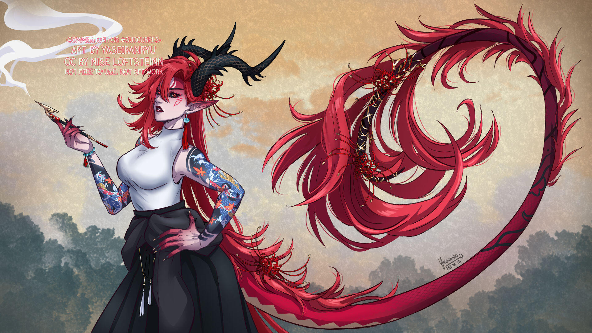 Commission for @succubees